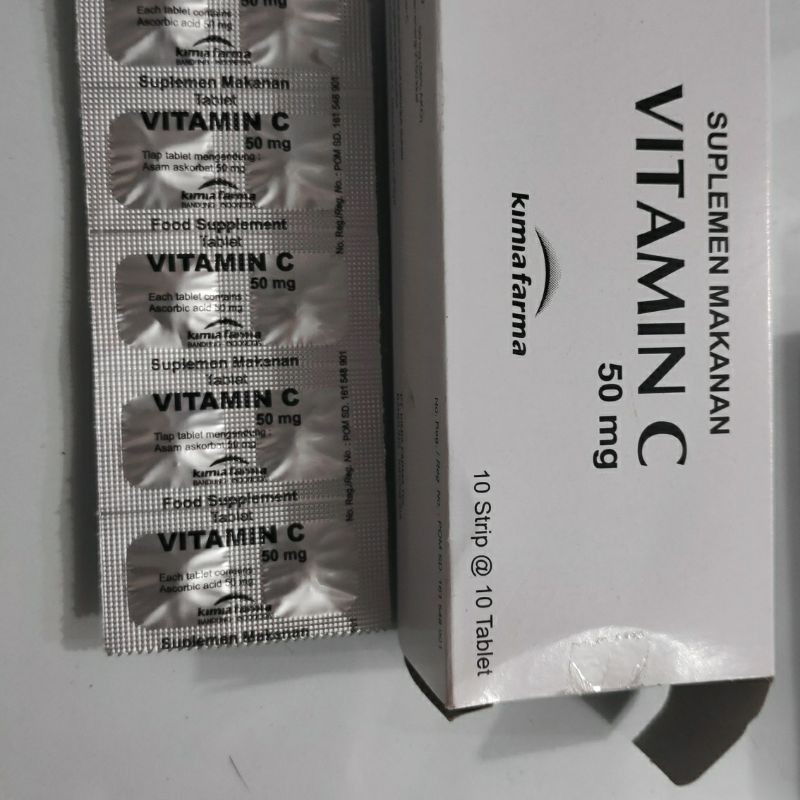 vit c 50mg kimia farma