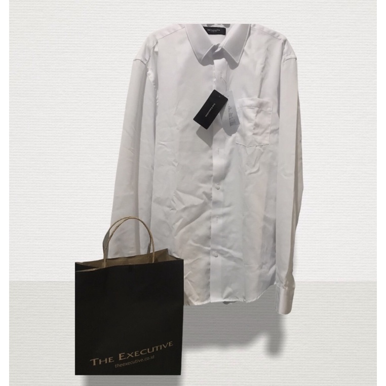 Kemeja Pria Putih The Executive (Century white)/ Slimfit