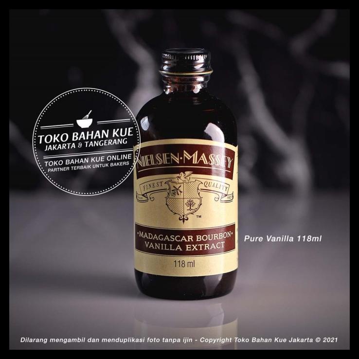 

TERBARUU!! Nielsen Massey - Pure Vanilla Extract 118 ml Madagascar Bourbon Import COD