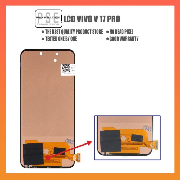 LCD Vivo V17 Pro ORIGINAL Fullset Touchscreen Garansi