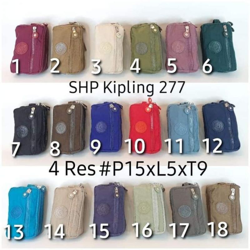 Dompet Kipling 4 Ruang / Dompet Koin 4 Ruang Kipling 277