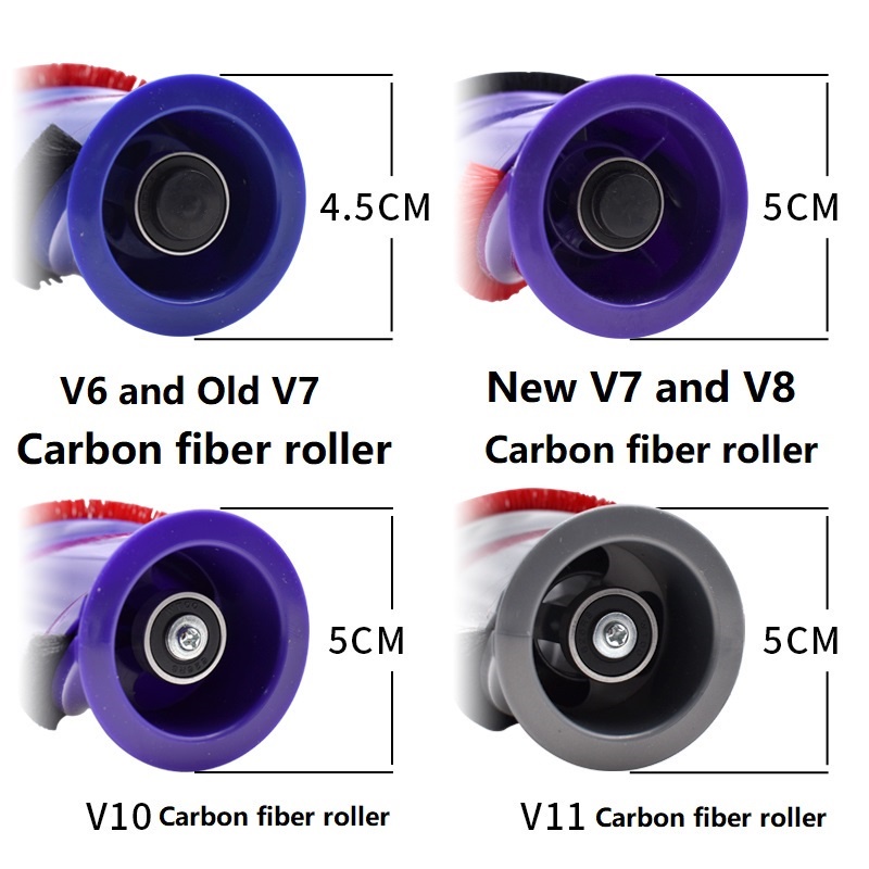 Sikat roller Pengganti Untuk vacuum cleaner V6 V7 V8 V10 V11