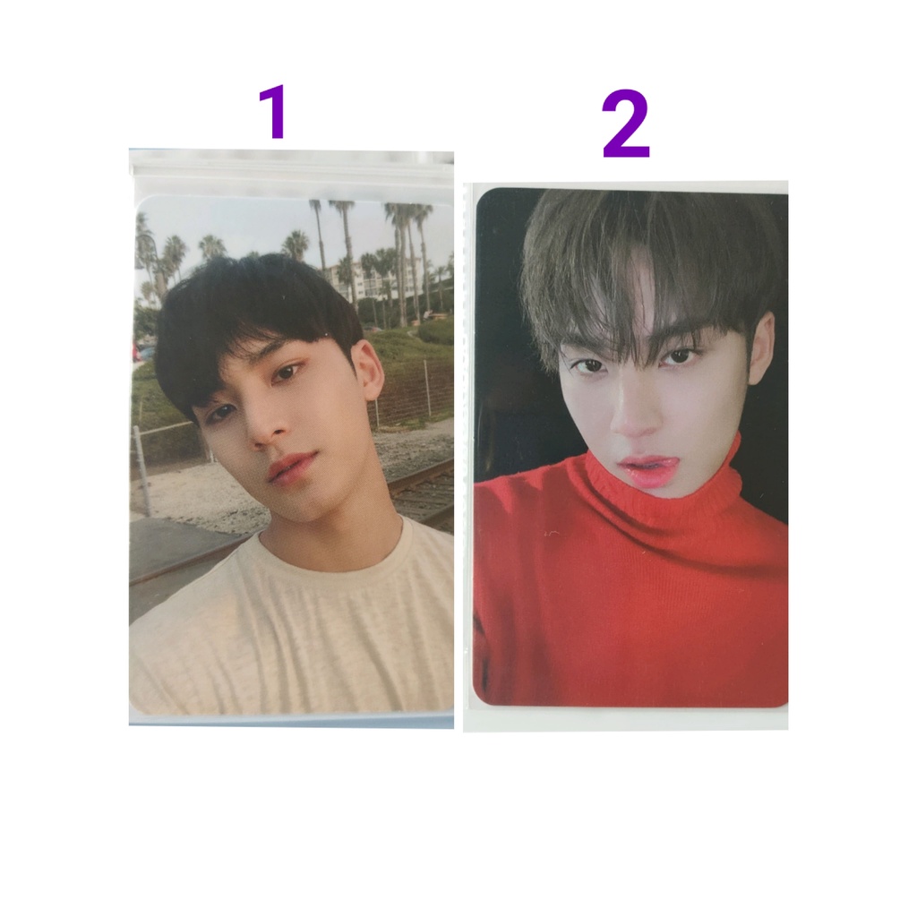 Pc Photocard Mingyu Seventeen Gomagz Going Magazine White Henggarae Dul