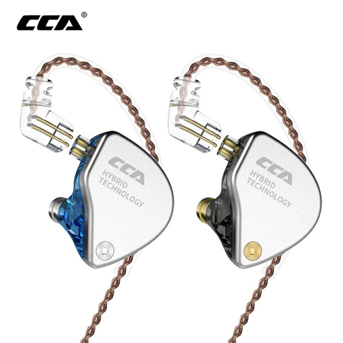 [GARANSI 1 TAHUN 🇲🇨] CCA CA4 With Mic 1DD+1BA In Ear Monitor Headphone IEM Earphone