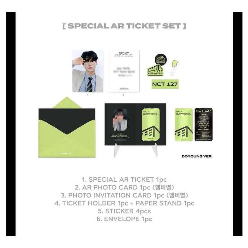 AR TICKET FANMEETING NCT 127