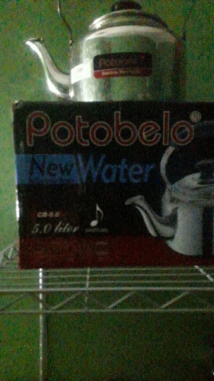 Potobelo New Kettle Stainless Steel / Teko Siul / Bunyi 5 L Cb-5.0