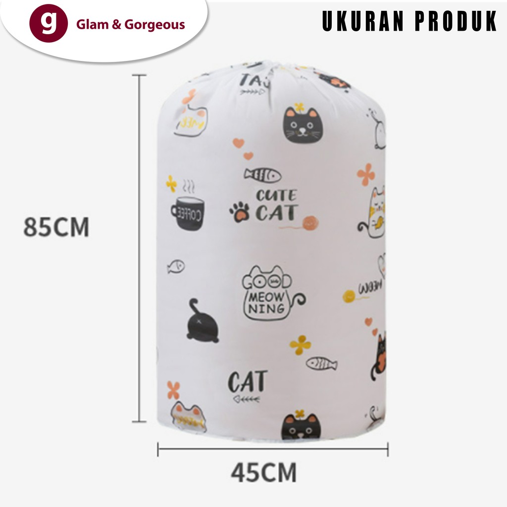 Tempat Penyimpanan selimut Bed Cover simpan pakaian organizer serbaguna TP012