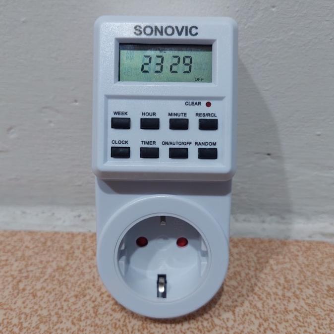 Stop Kontak Timer Listrik Digital Kitani/Stopkontak timer digital