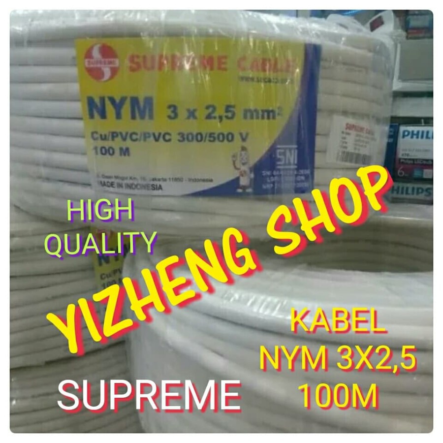 KABEL NYM 3 X 2.5 100M SUPREME