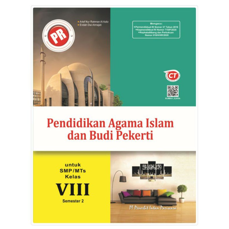 Buku PR / LKS kelas 8 pendidikan agama islam semester 2 tahun 2020 intan pariwara