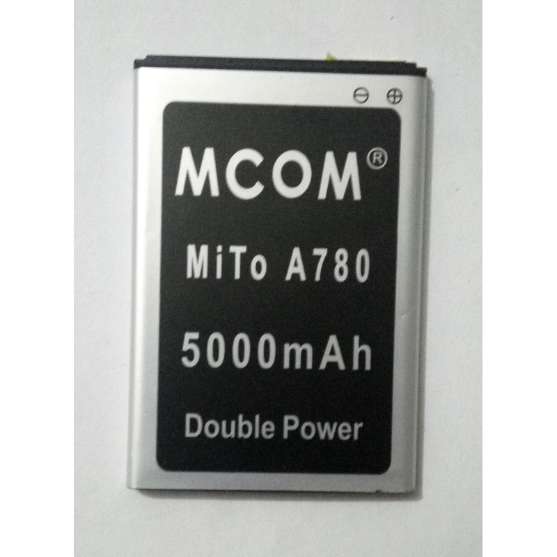 Battery Batre Baterai Double Power Mcom Mito A780 BA00107 BA-00107