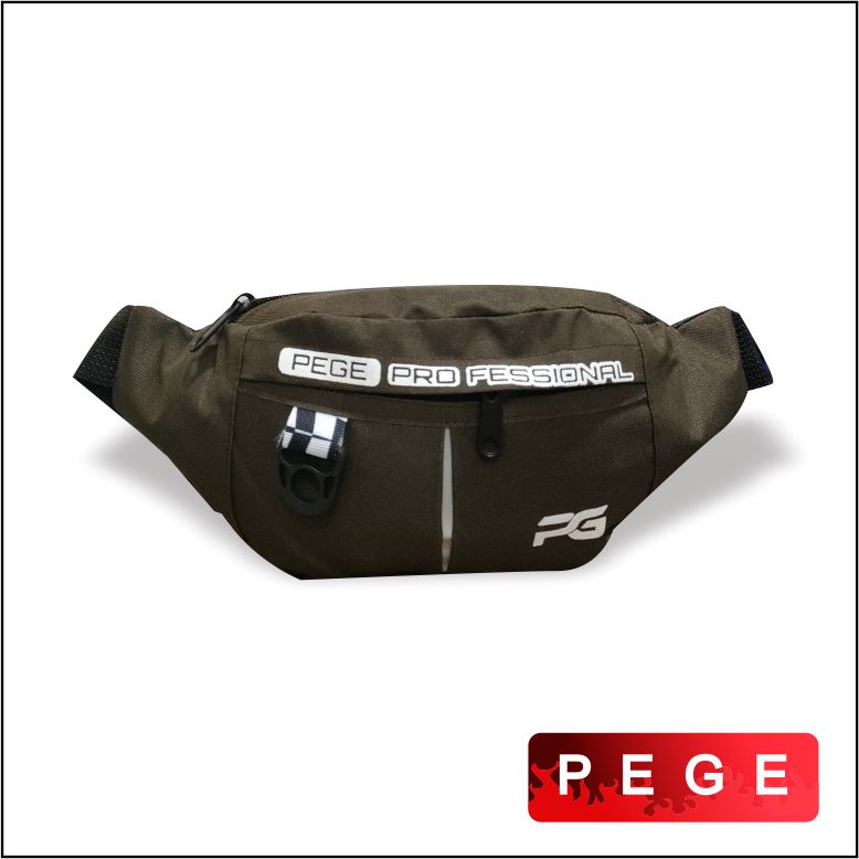 Tas Selempang Pria Model Casual Slempang Waistbag PEGE Keren Model Disto Terbaru - PG 8903