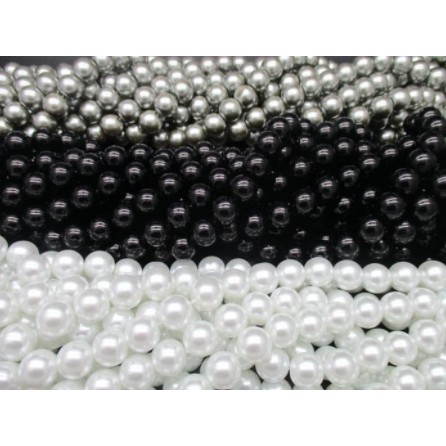 Mutiara Sintetis (Mutiara Berat) Uk 6mm Harga/6Pc