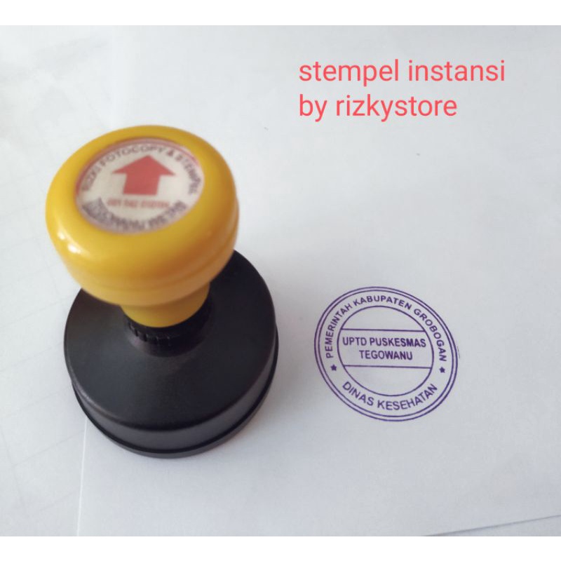 

stempel otomatis bulat