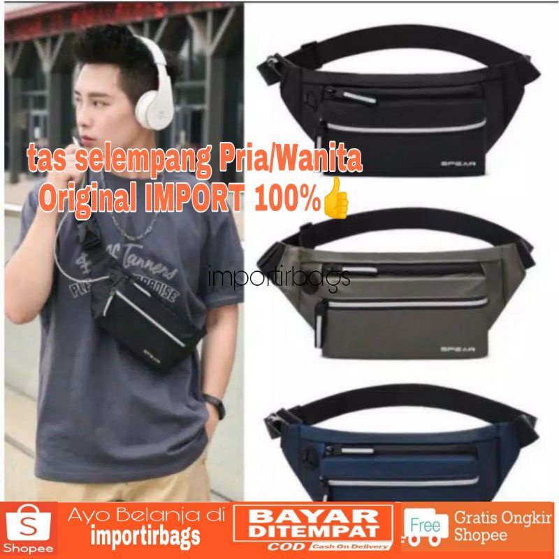 {HOT PRODUK} WAISTBAG YIPINU - WATERPROOF - HIGH QUALITY - IMPORT