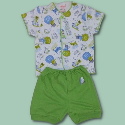 Baju Bayi Tatami Newborn Setelan Pendek 0-3 Bulan Baru Lahir terbaru Bike & Rainbow baju bayi newbor