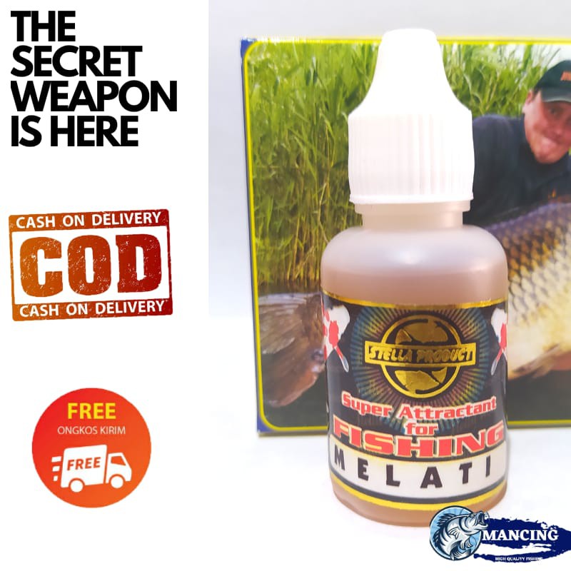 Essen Aroma Melati Stella 30ml Original wangi harum special ikan mas tombro