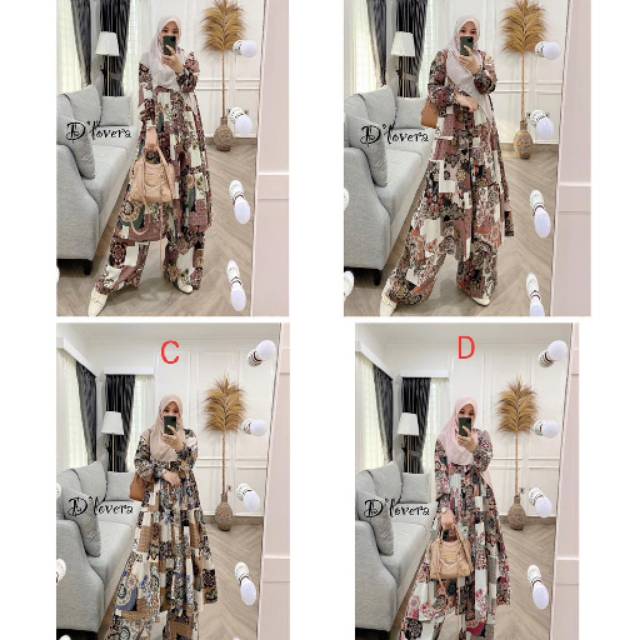 Kirani set Vol 2 ( kulot + tunik ) DLovera Original