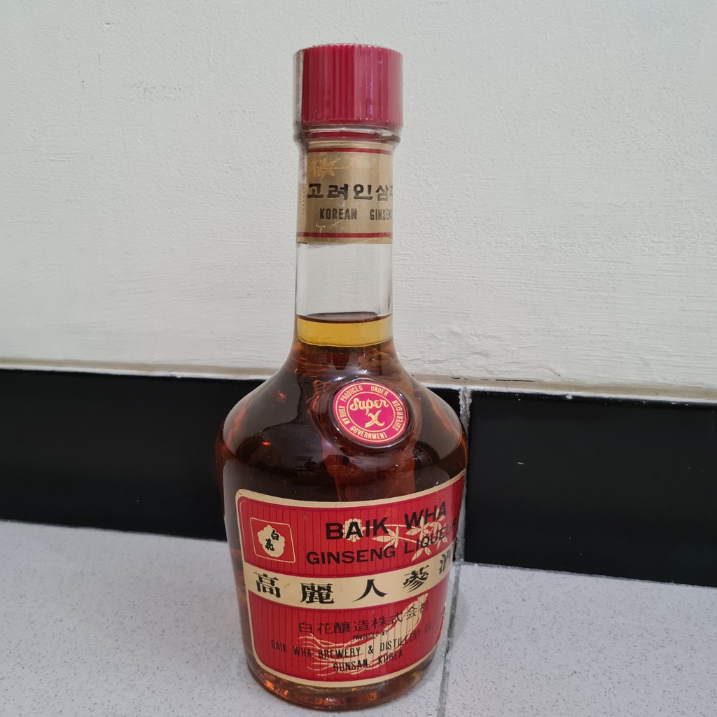 

Baik Wha Korean Ginseng / Original / Sealed / 30 tahun