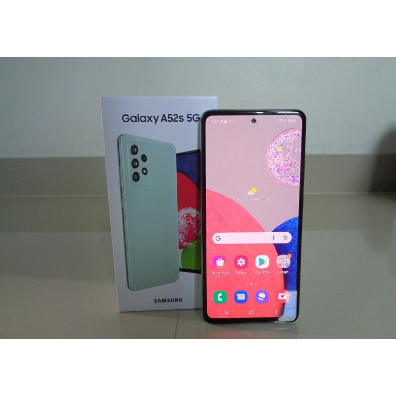 Samsung Galaxy A52s 5G 8GB/256GB (SECOND) siap pakai dan lengkap