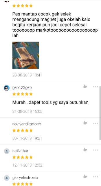 Repair Opening Tools Tool Kit Obeng Set untuk ganti baterai all tipe