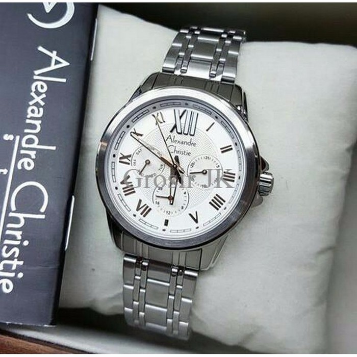 Jam Tangan Alexandre Christie Ac 2494 Silver