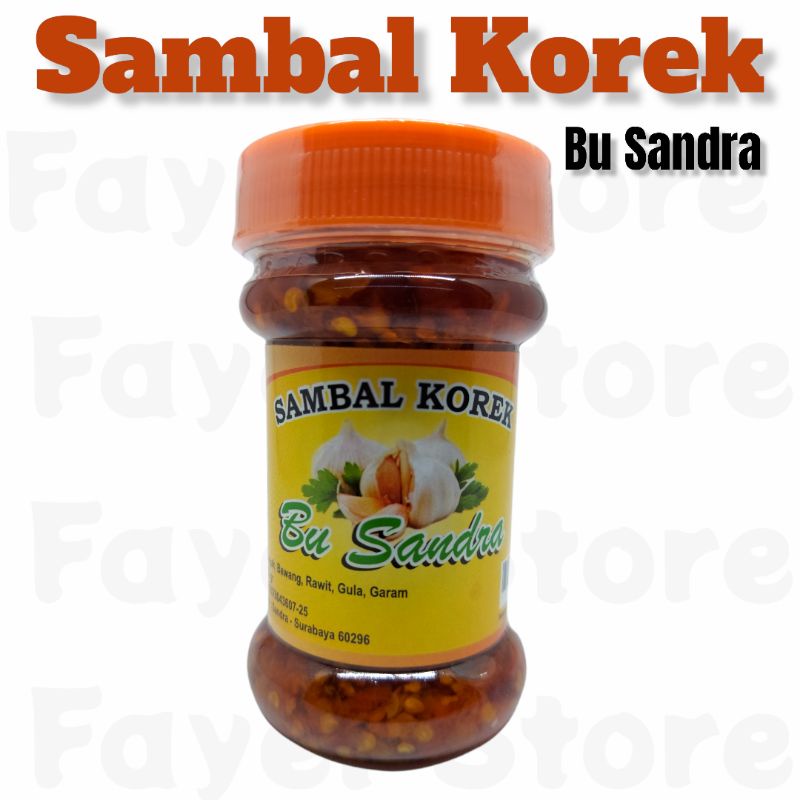 

SAMBAL KOREK PEDAS - Sambal Korek Bu Sandra sambal korek goreng bumbu makanan sambel korek khas surabaya uleg/kering/sachet/uleg/original