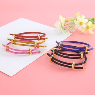  Gelang  Tali Kawat Wire rope Untuk Charm Liontin Pandora  