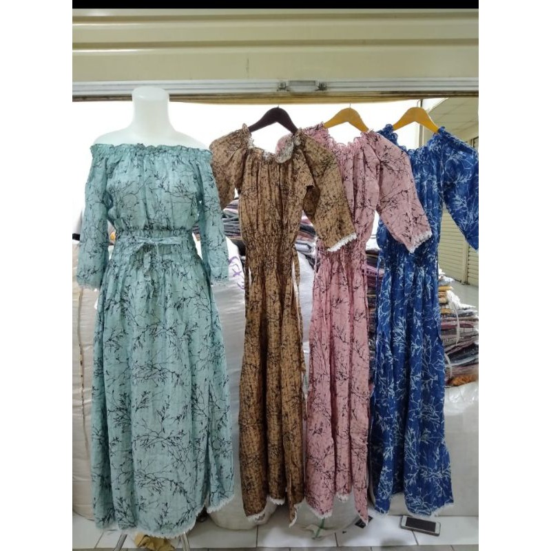 Gamis Karet Pinggang