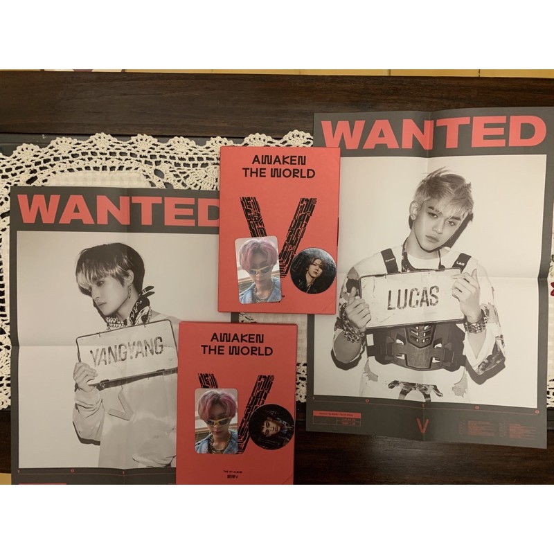 Unsealed WayV Chinese ver Awaken The World album (Awaken ver)