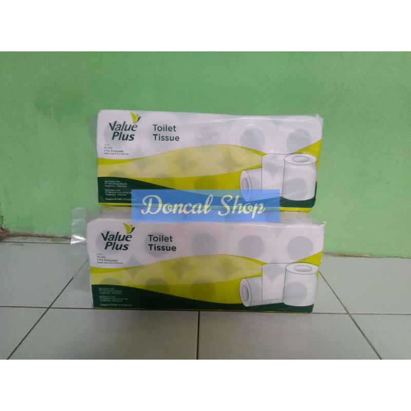 Tissue toilet Value Plus 10 roll