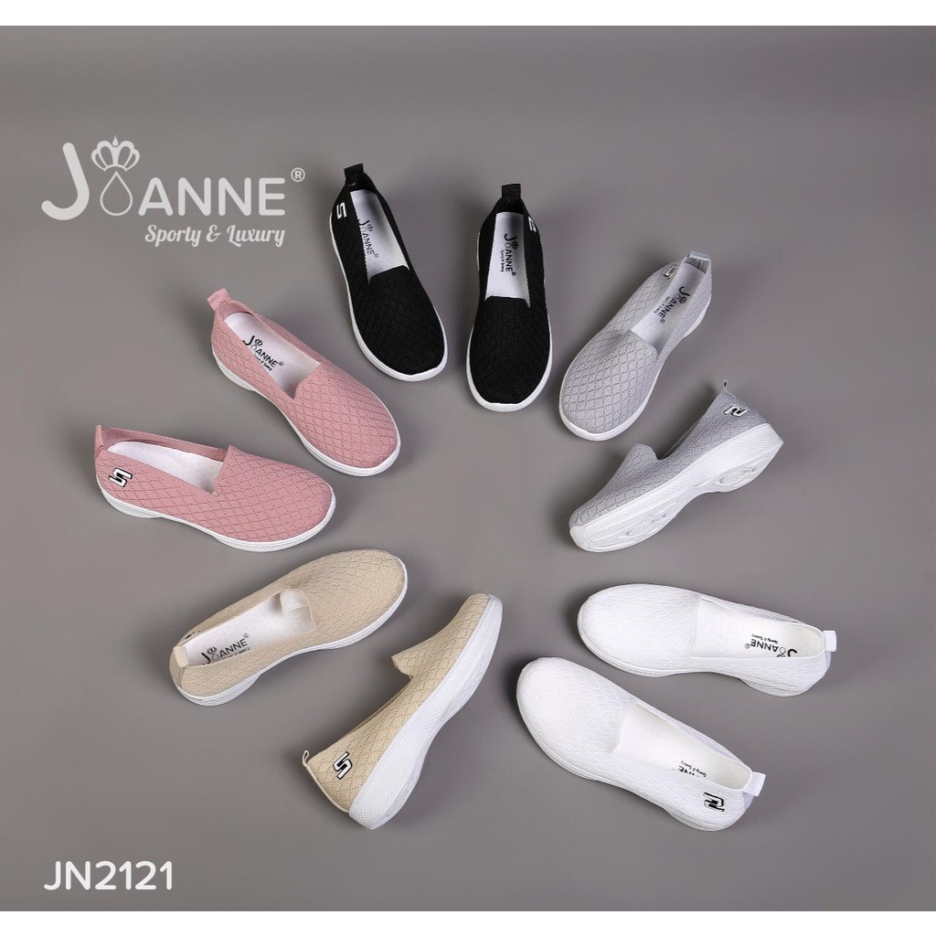 JOANNE FlyKnit Flat Shoes #JN2121 ORIGINAL