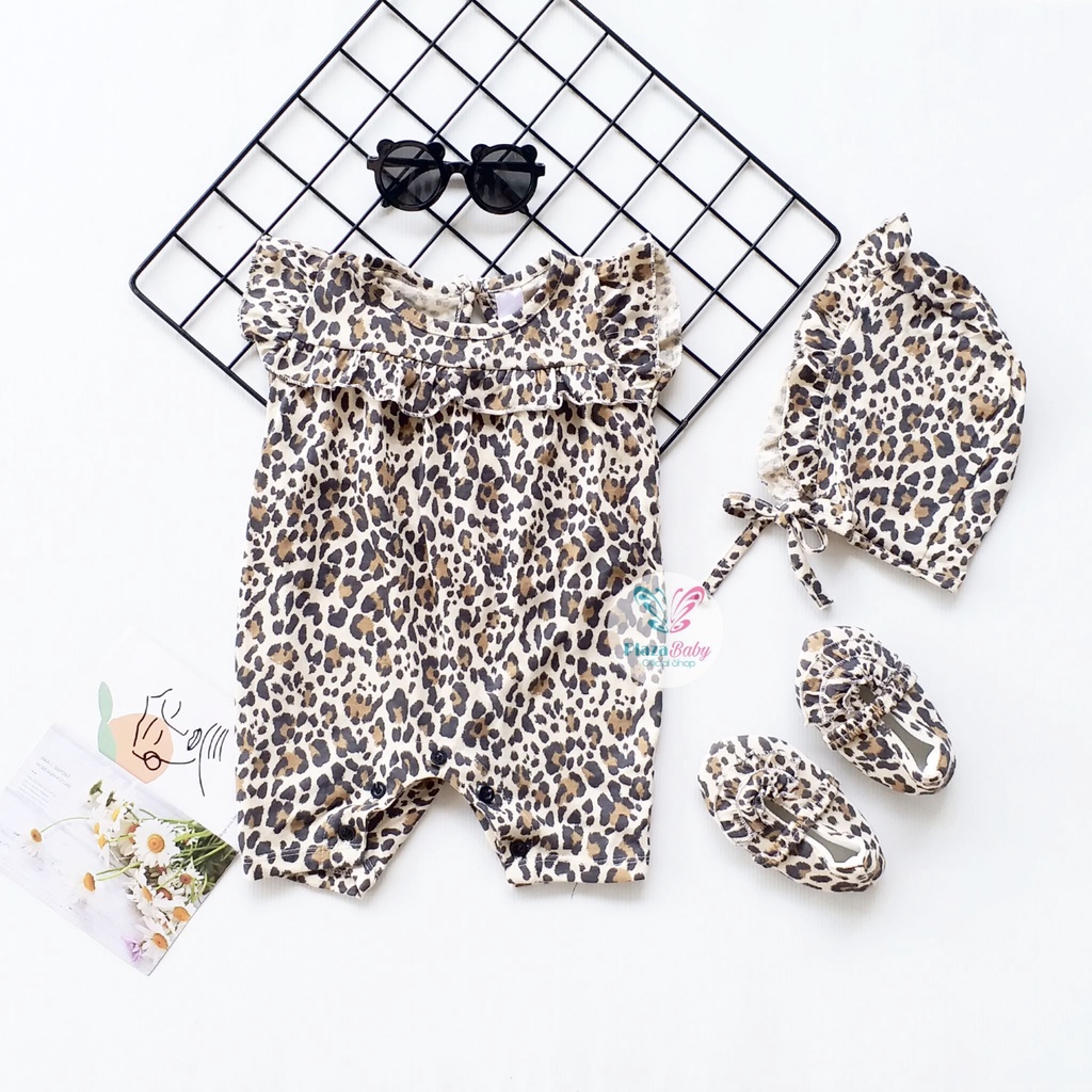 Plazababyku MX ROMPER PIPER setelan bayi motif bunga yang lucu free bonnet+sepatu PART3