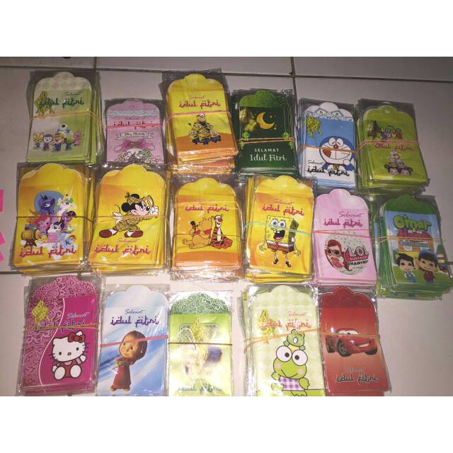 

Amplop lebaran isi 10 biji