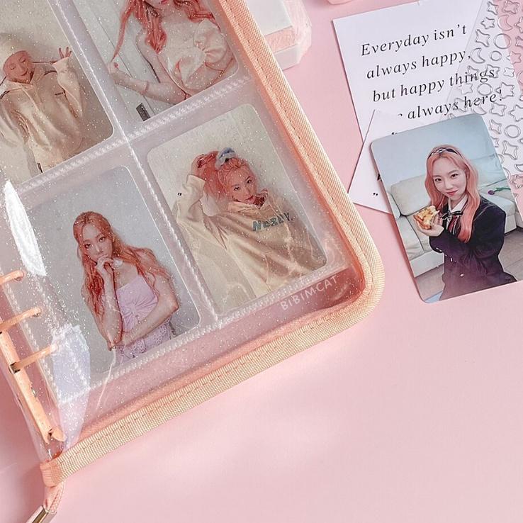 ☼ Zipper Binder 6 Ring A5 / Binder Album [ BISA ] ֍