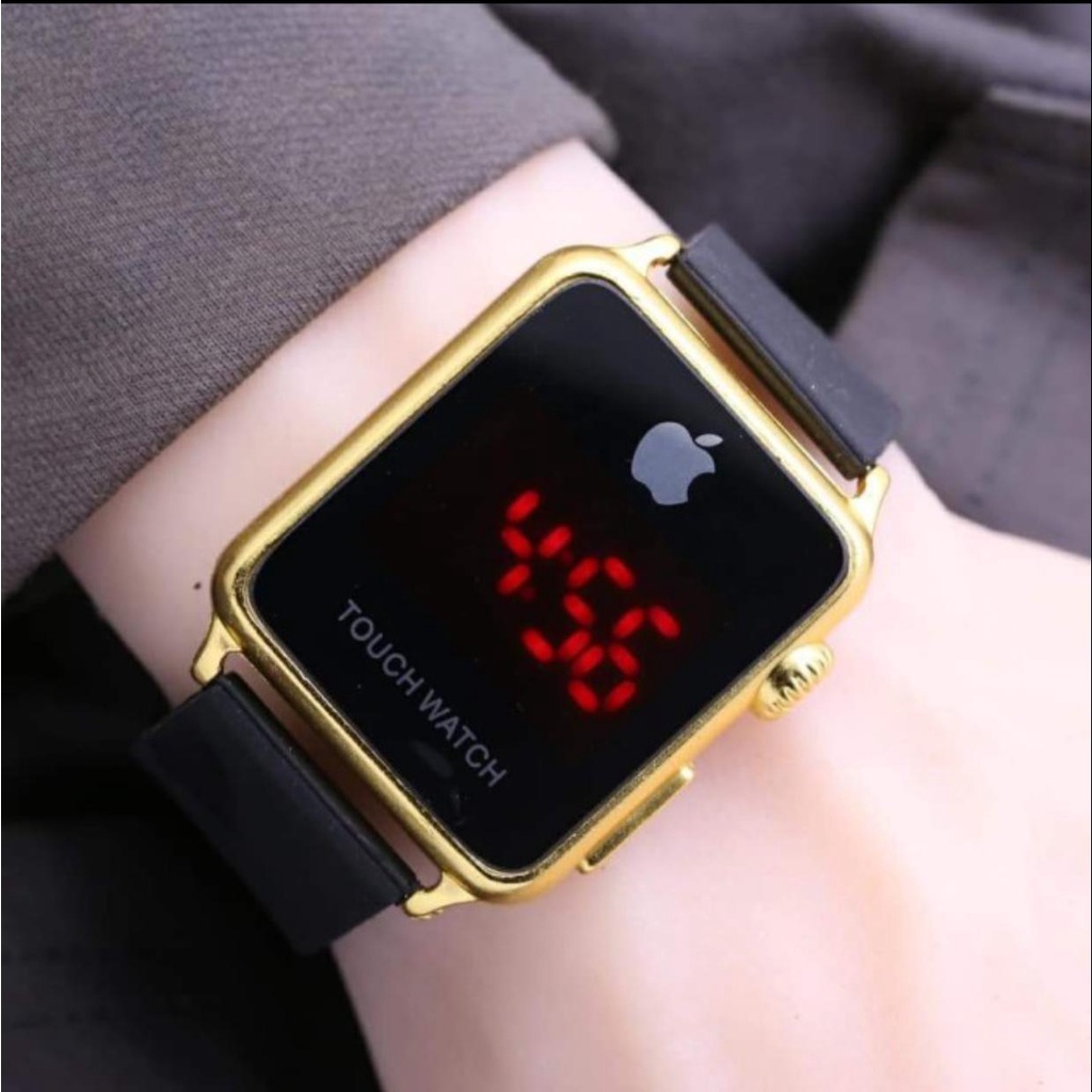 PA JAM TANGAN  WATCH  RUBBER IMPORT TOUCH SCREEN LED LCD CASE WARNA AP015