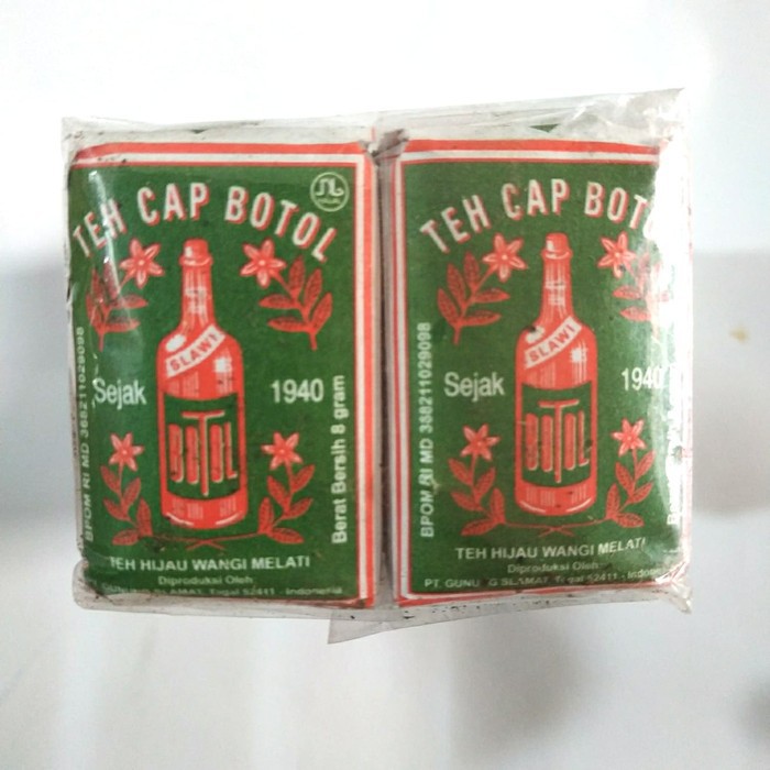 

TEH BOTOOL HIJAU ISI 10