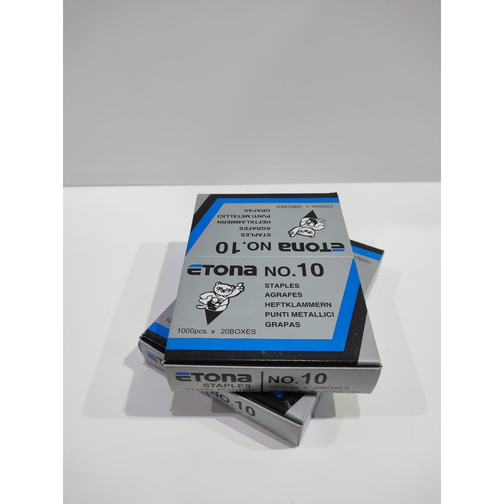

Isi Staples / Stapler Etona No. 10 Original