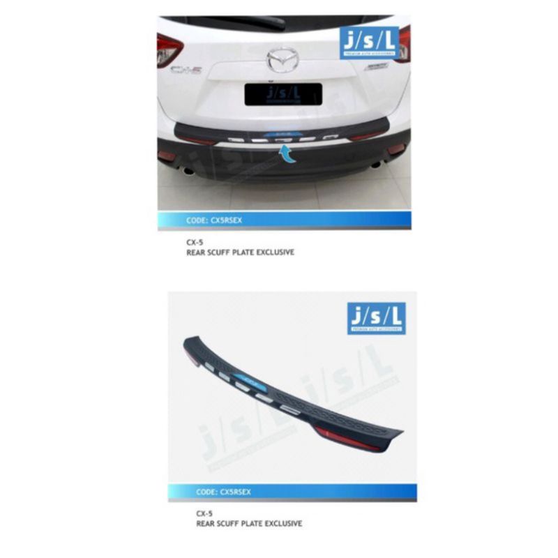 Mazda CX5 sillplate belakang model exclusive JSL