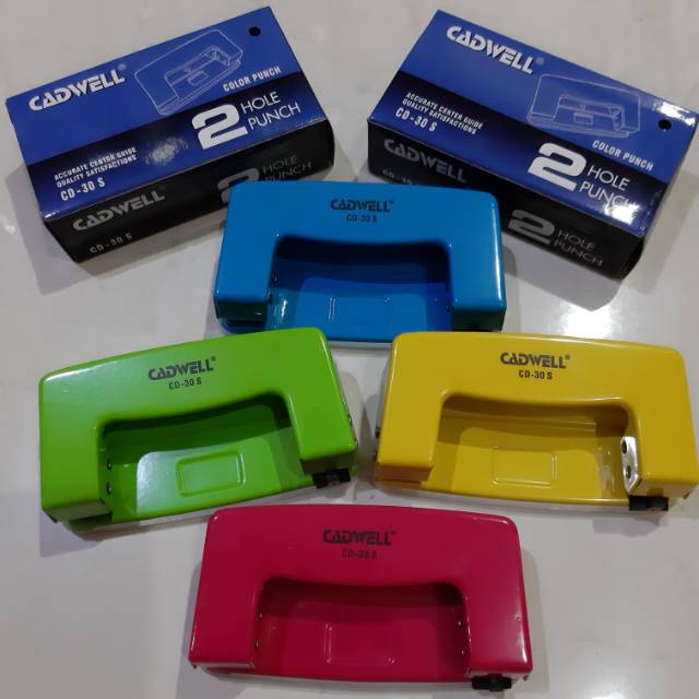 

Pelobang / Pembolong Kertas / 2 Hole Punch CADWELL CD-30S