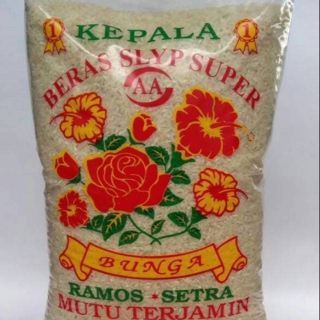 

Beras Kepala Cap Bunga 5Kg