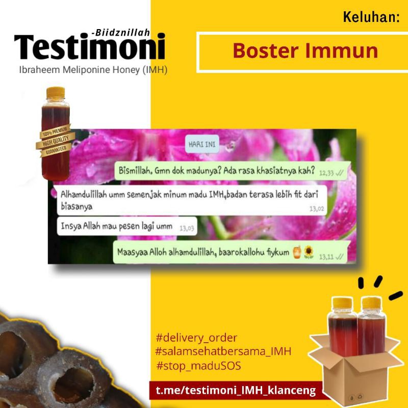 Madu Trigona Klanceng Kelulut