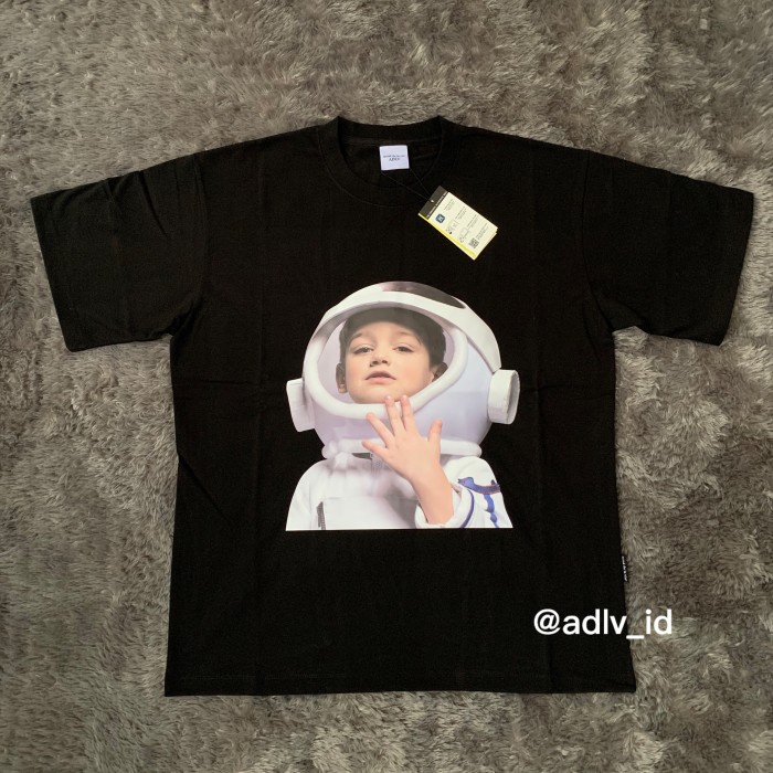 {lathifastore} ACME DE LA VIE ADLV BABY FACE SHORT SLEEVE T-SHIRT BLACK ASTRONAUT - Size 1 Berkualit