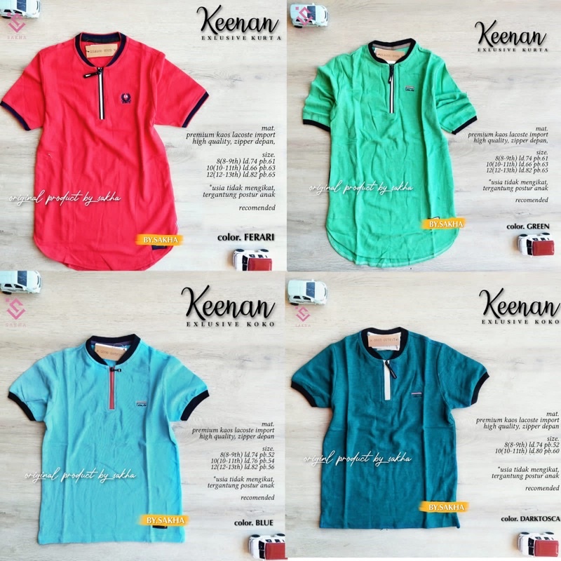 Baju Atasan Anak Laki Laki • KEENAN KIDS BY SAKHA FASHION