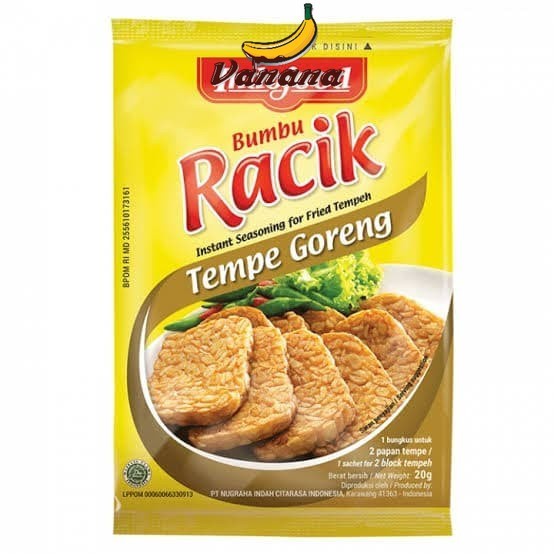 

BUMBU RACIK TEMPE GORENG 20GR X 10 sachet - Bumbu Masak instan Murah