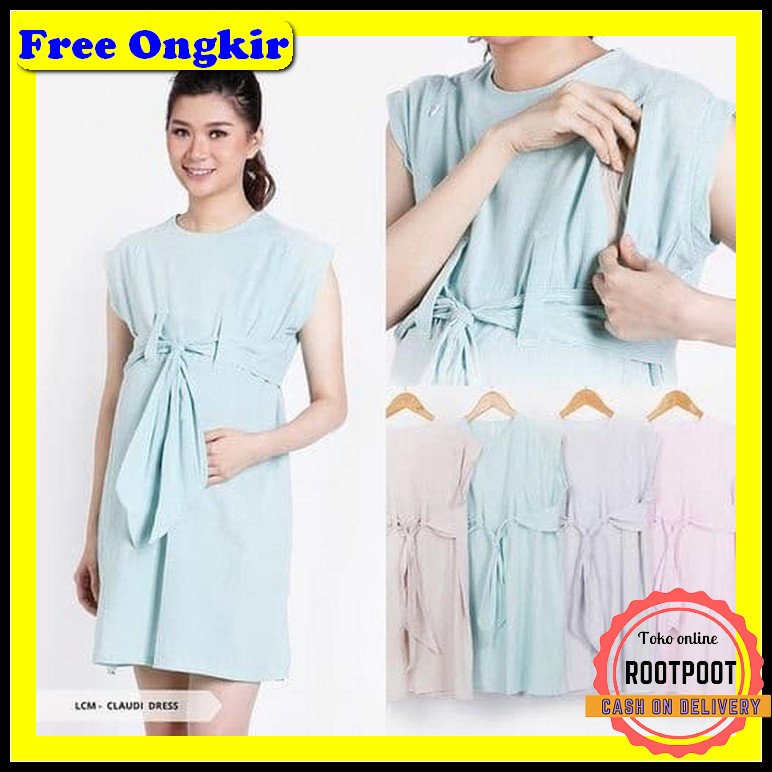 Baju Gamis Jumbo Harian Casual Wanita Ibu Ibu Hamil Jumbo Ld 120 130 1 Dress Hamil Dan Menyusui Cl