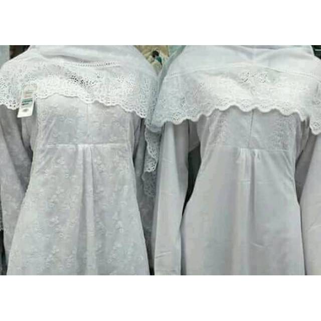 Gamis Haji Dan Umroh Stelan Jilbab( Bergo )