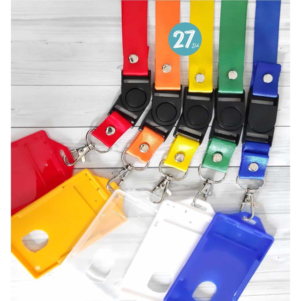 

Tali Lanyard Polos plus ID Card Holder Fullset