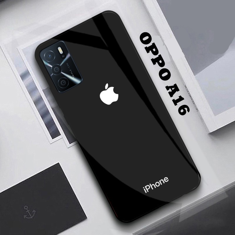 [K92] Softcase Kaca Oppo A16 - Case Oppo A16 - Casing Oppo A16 - Softcase Kaca - Softcase Mirror