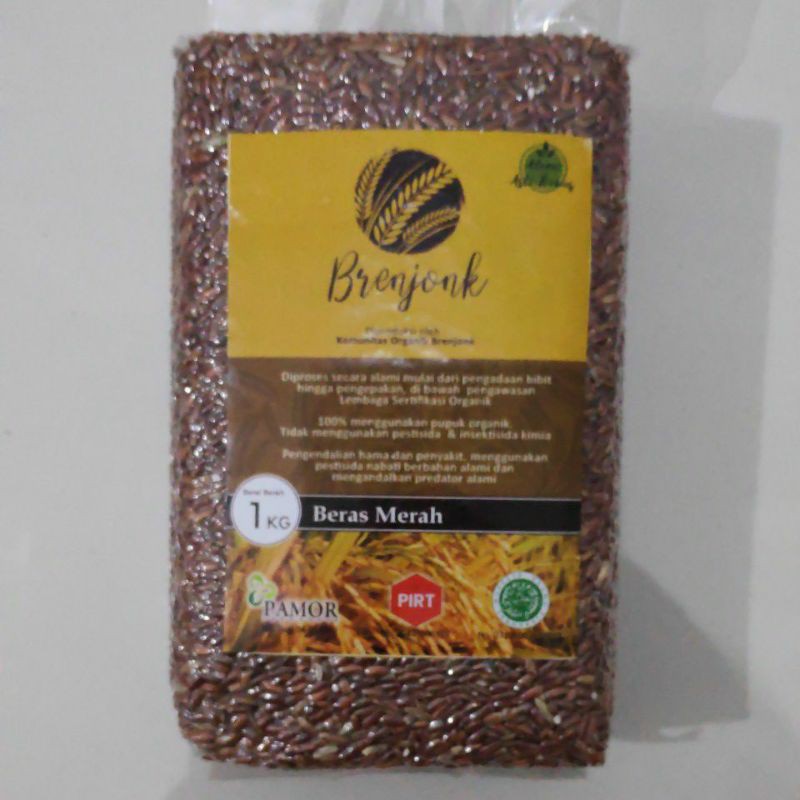 

Beras Merah Organik Brenjonk 1kg